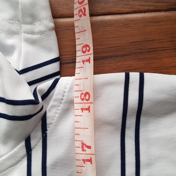 Under Armour Loose Heatgear Golf Striped Polo RBC Hertiage Branded Size S - Picture 7 of 16